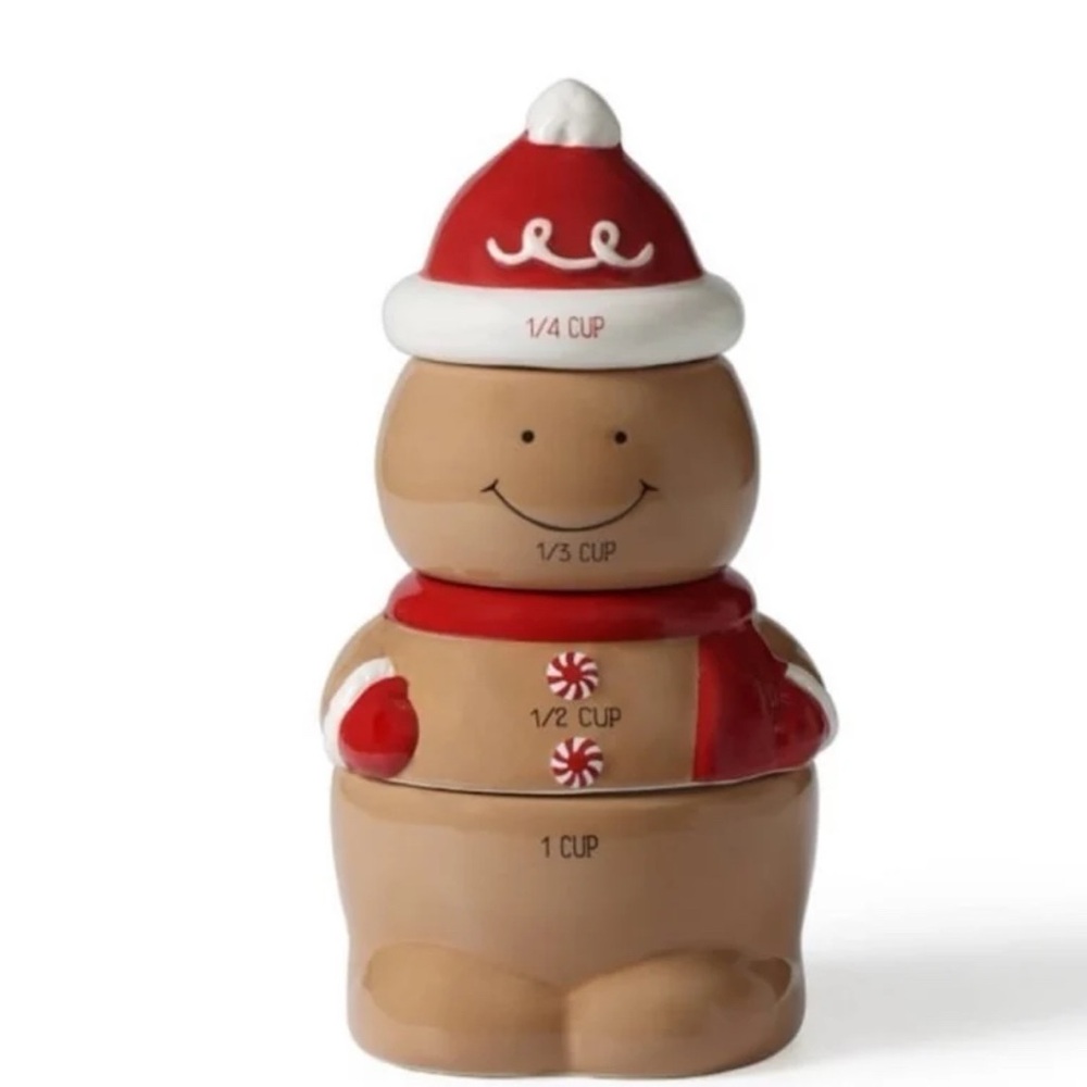 Target Bullseye Playground Gingerbread Christmas Measuring Cups